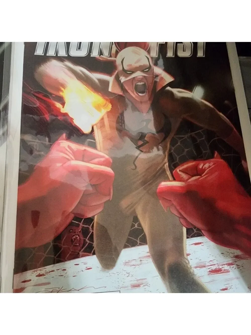 Pre Owned Marvel Iron fist 2pcs Comic Book